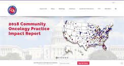 Desktop Screenshot of communityoncology.org