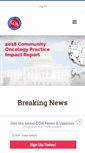 Mobile Screenshot of communityoncology.org